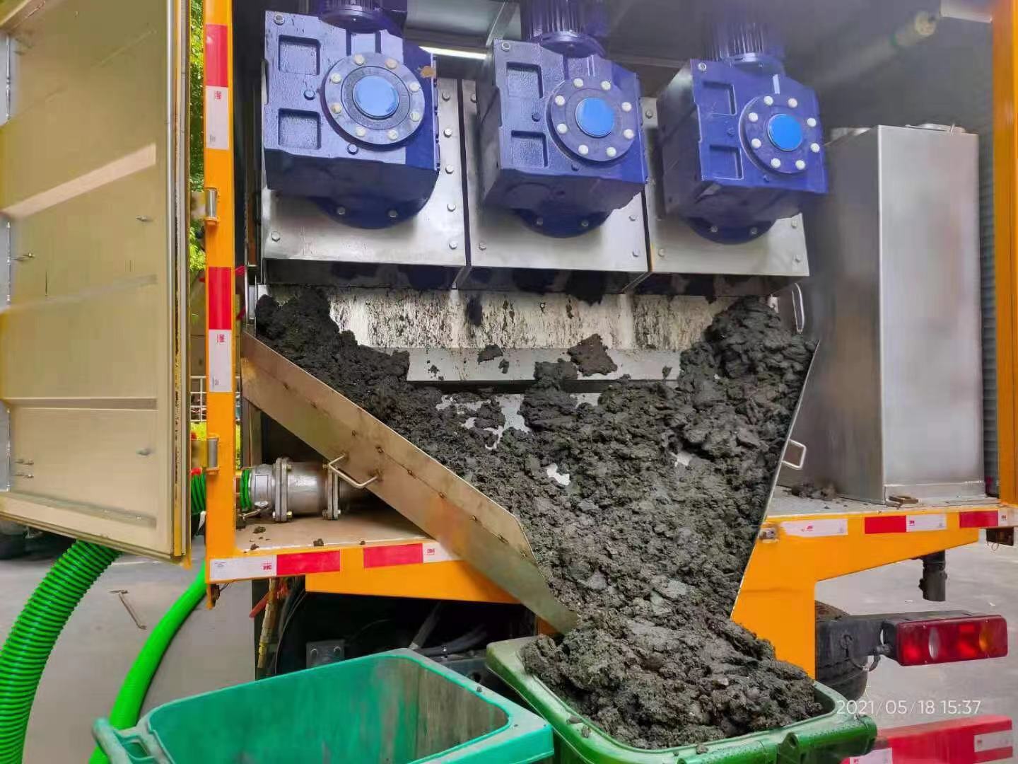 潮南化粪池清掏城市维护站-泥浆净化干湿分离处理